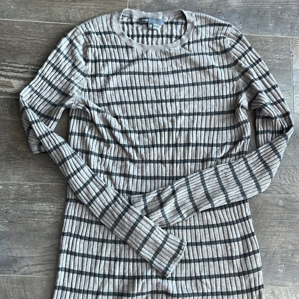 Vince. Long sleeve shirt stripe S